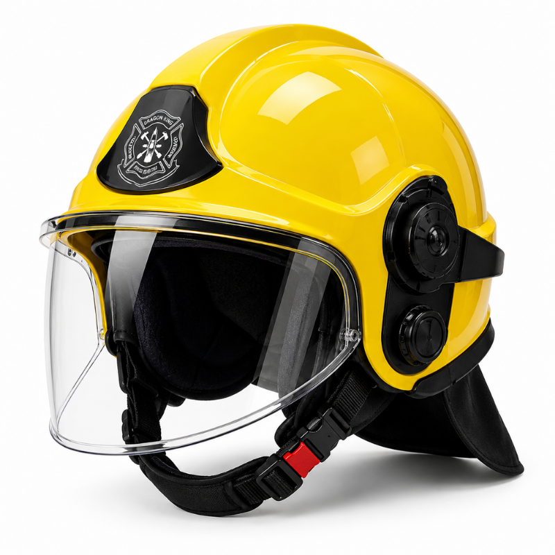 Firefighter Helmet EN 443 and EN 166